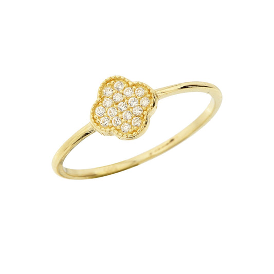 <p>14K Gold Clover Ring/ Minimalist Clover Ring/ Four Leaf Clover Ring/ Clover Lucky Ring/ Flower Ring/ Thin Gold Ring/ Anniversary Ring</p> <p>&nbsp;</p>